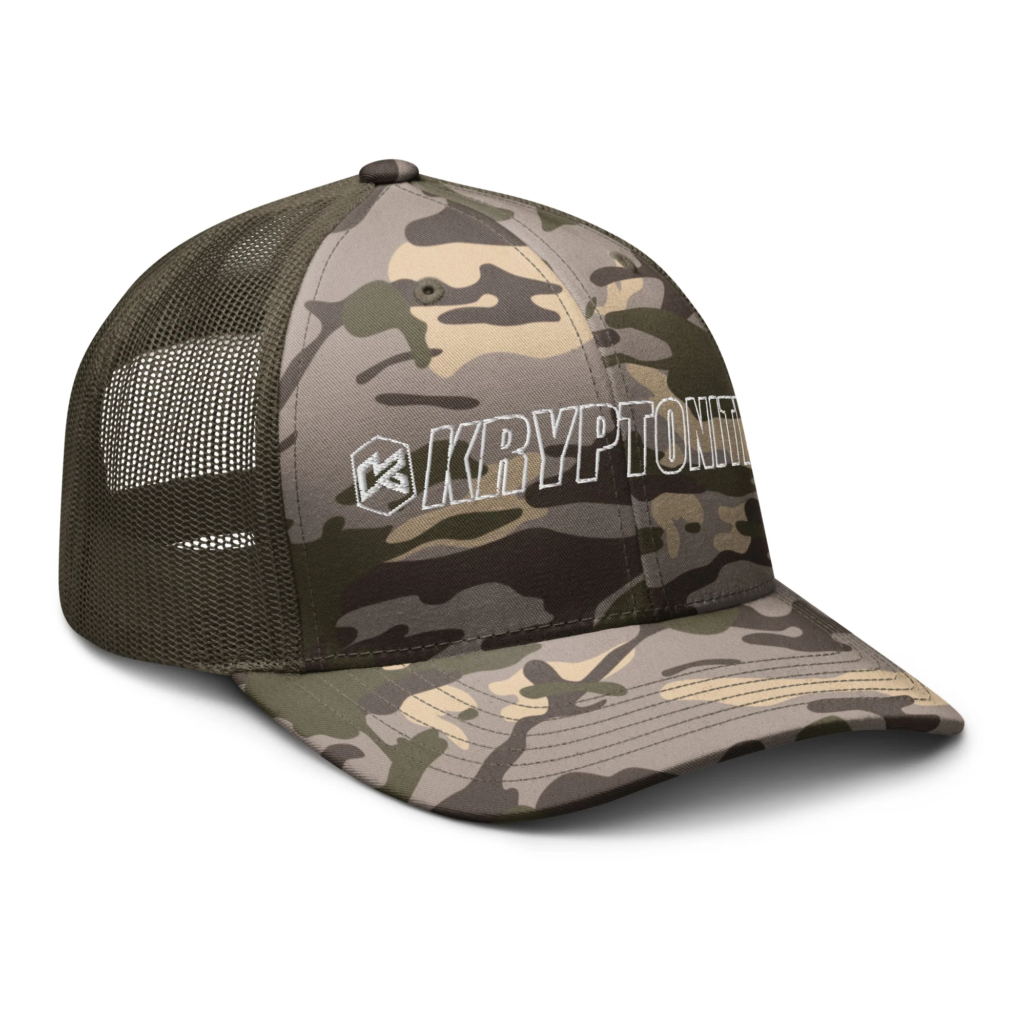 Camouflage trucker hat - Image 3