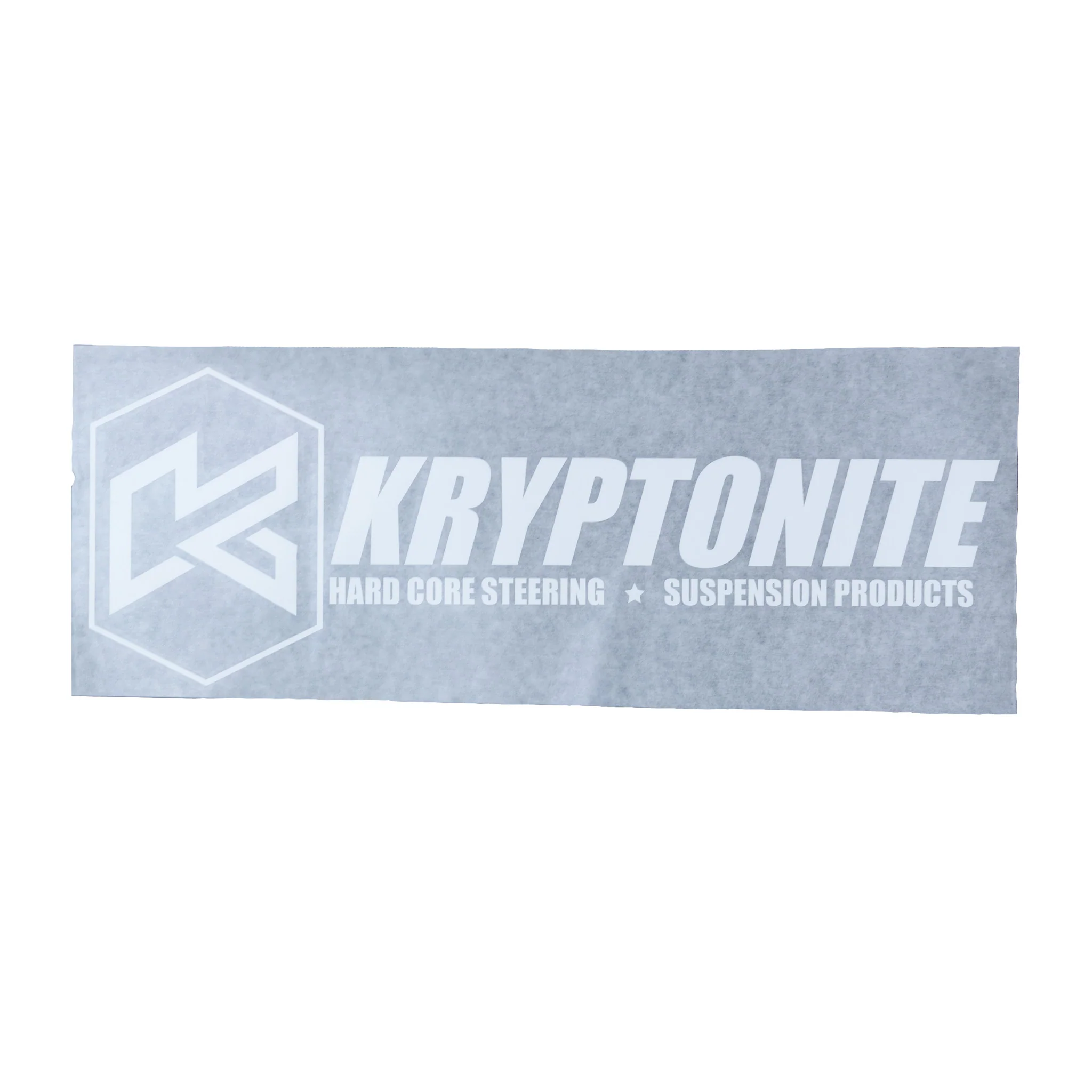 KRYPTONITE 15" BANNER VINYL TRANSFER STICKER