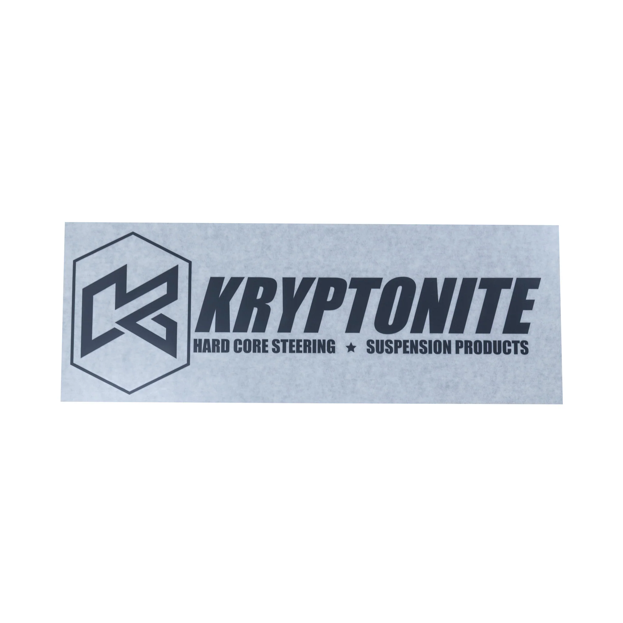 KRYPTONITE 15" BANNER VINYL TRANSFER STICKER - Image 2