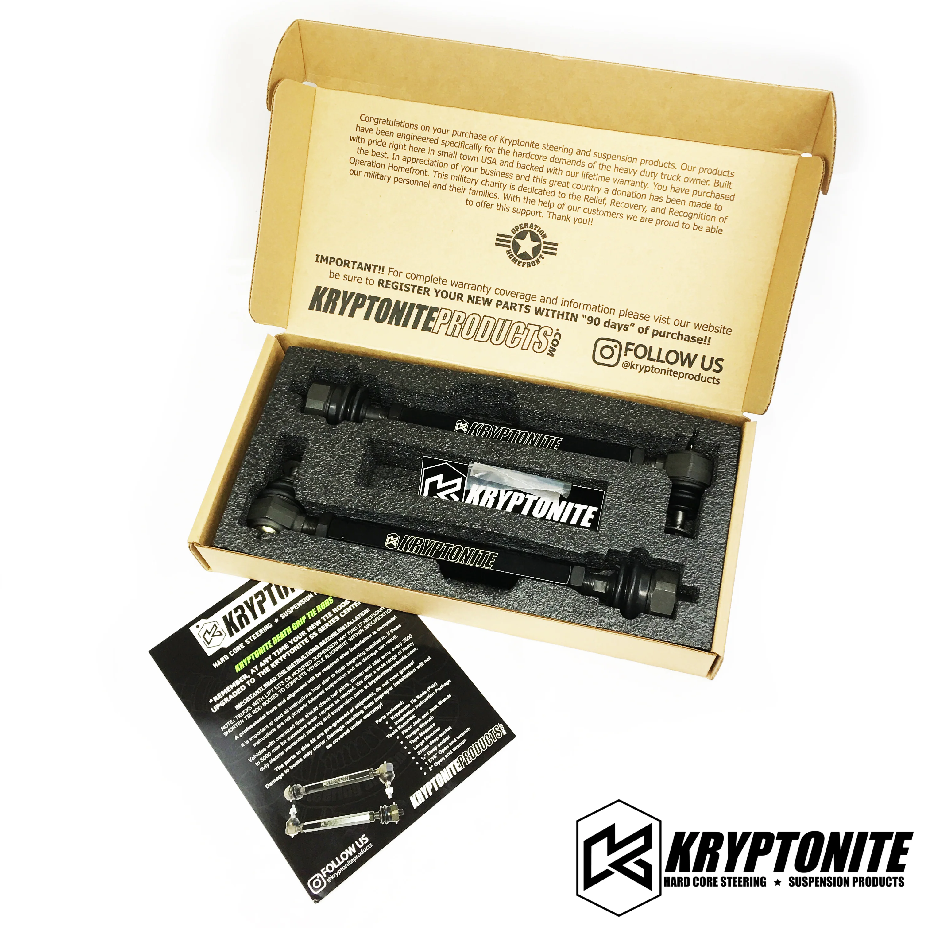 KRYPTONITE TIE RODS FOR 2011–2026 CHEVY/GMC 2500HD/3500HD TRUCKS - Image 4