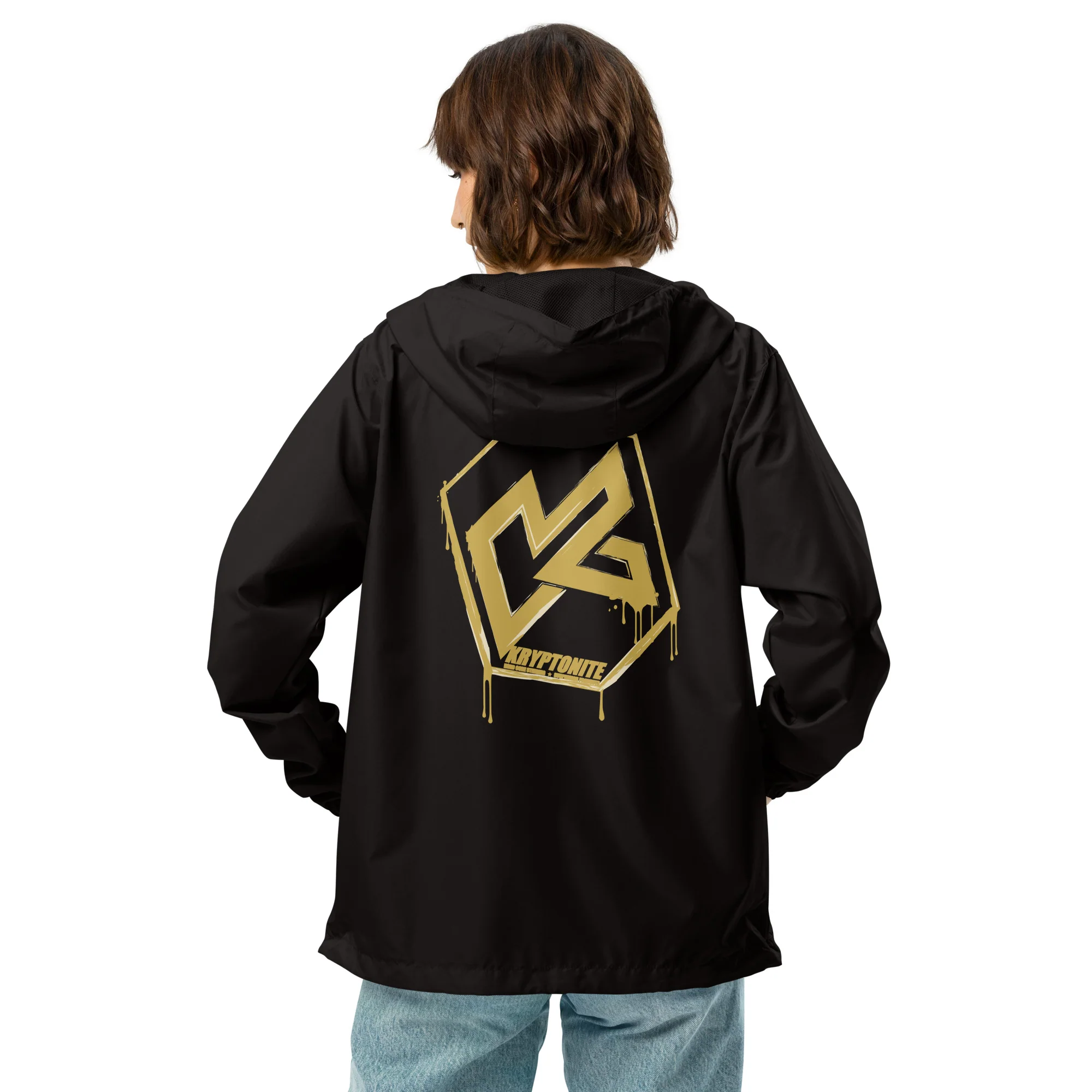 KRYPTONITE 'DRIPPING GOLD' WINDBREAKER - Image 5