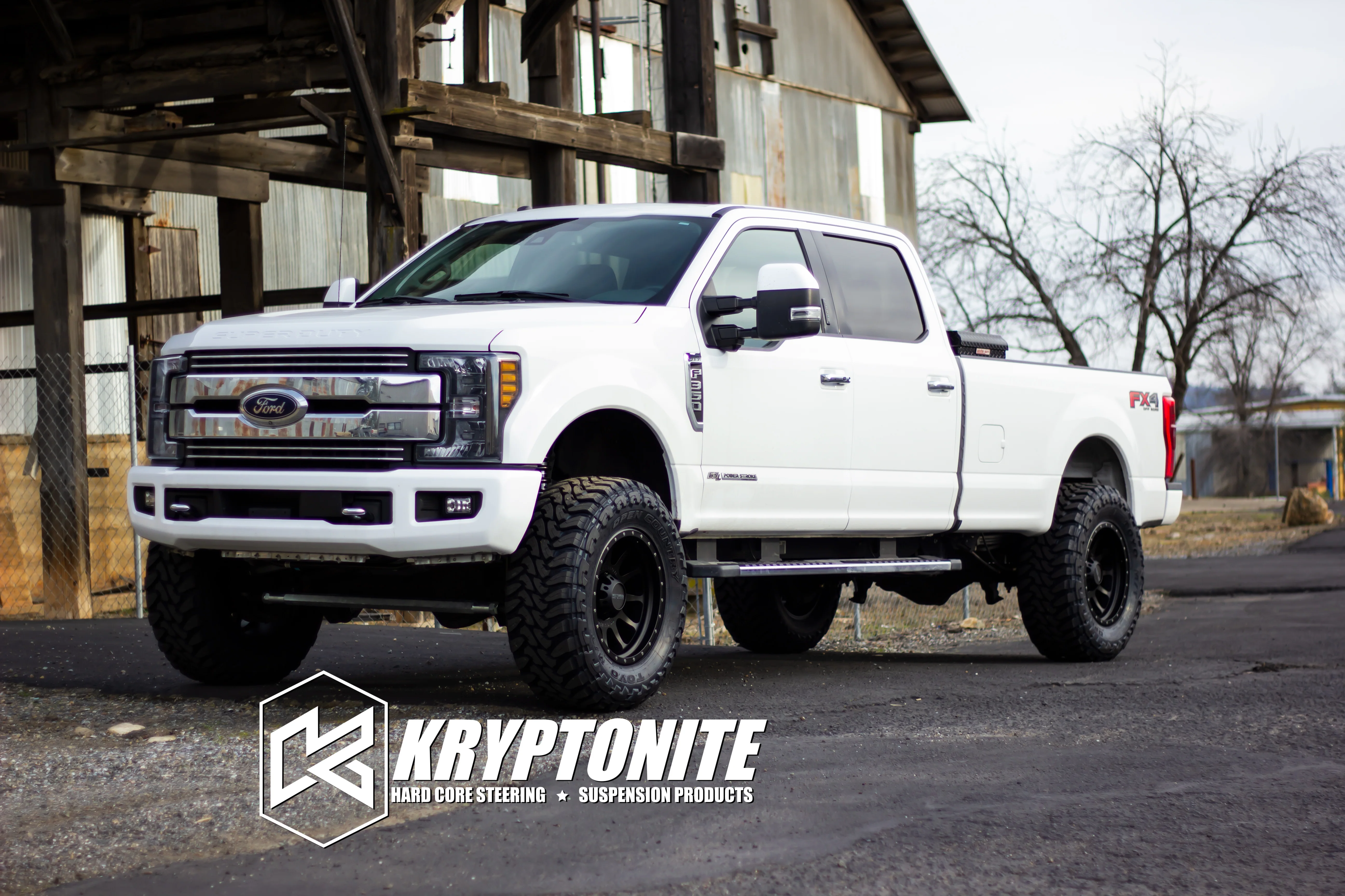 KRYPTONITE STAGE 1 LEVELING KIT WITH FOX SHOCKS FOR 2017-2022 FORD SUPER DUTY F-250/F-350 - Image 6