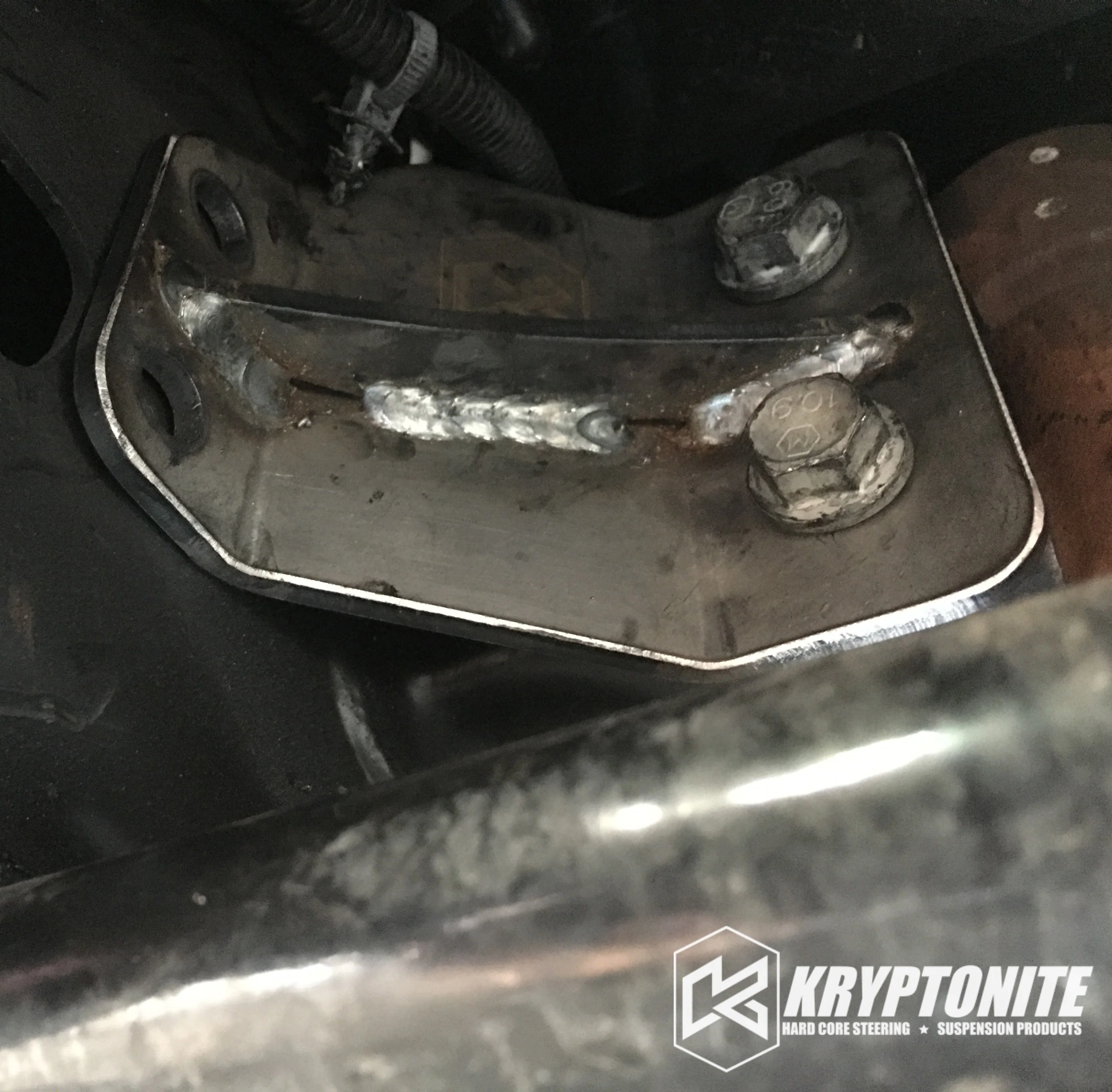 KRYPTONITE IDLER SUPPORT FRAME GUSSET FOR 2011–2026 CHEVY/GMC HD TRUCKS - Image 5