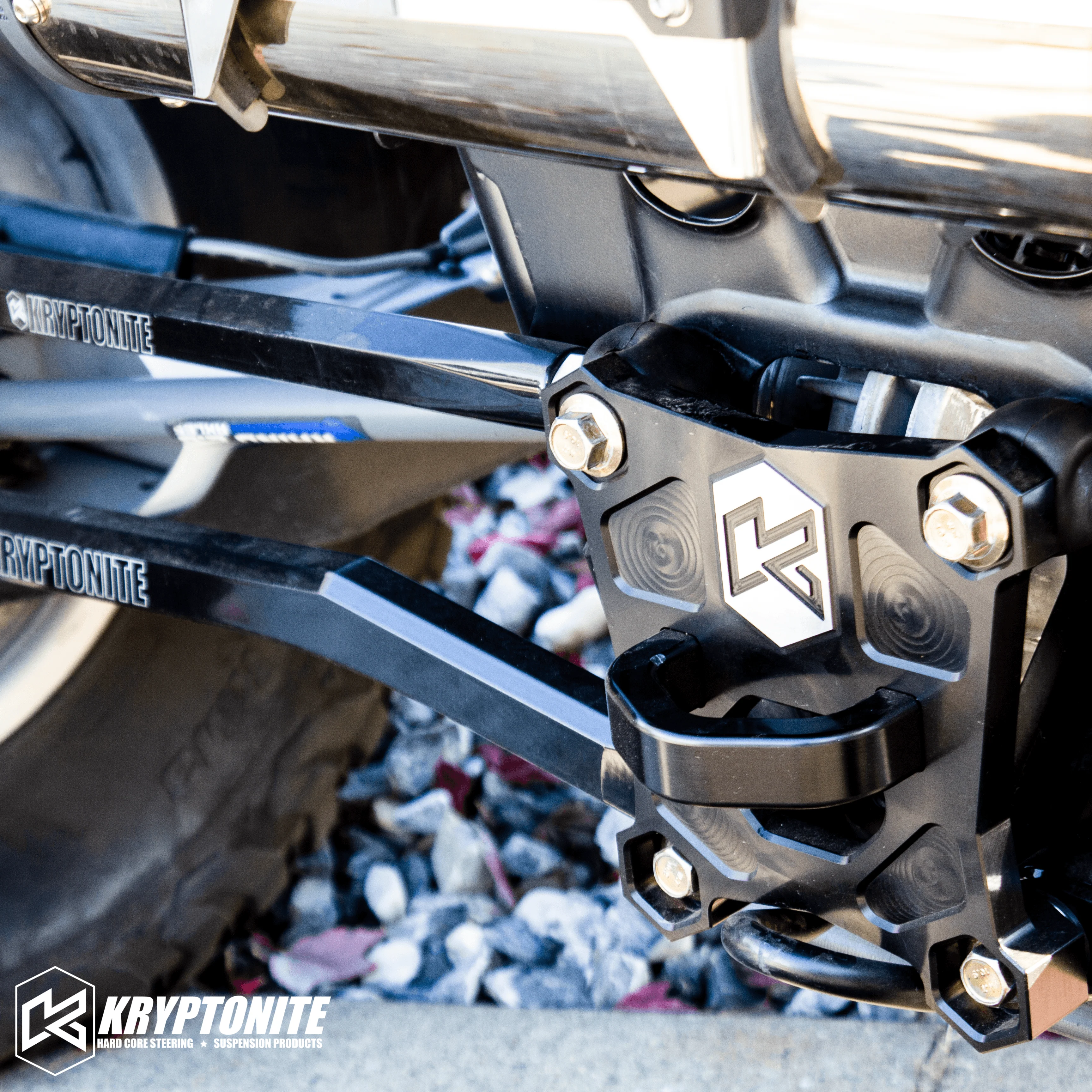 KRYPTONITE POLARIS RZR DEATH GRIP REAR RADIUS PLATE 2014-2023 XP - Image 12