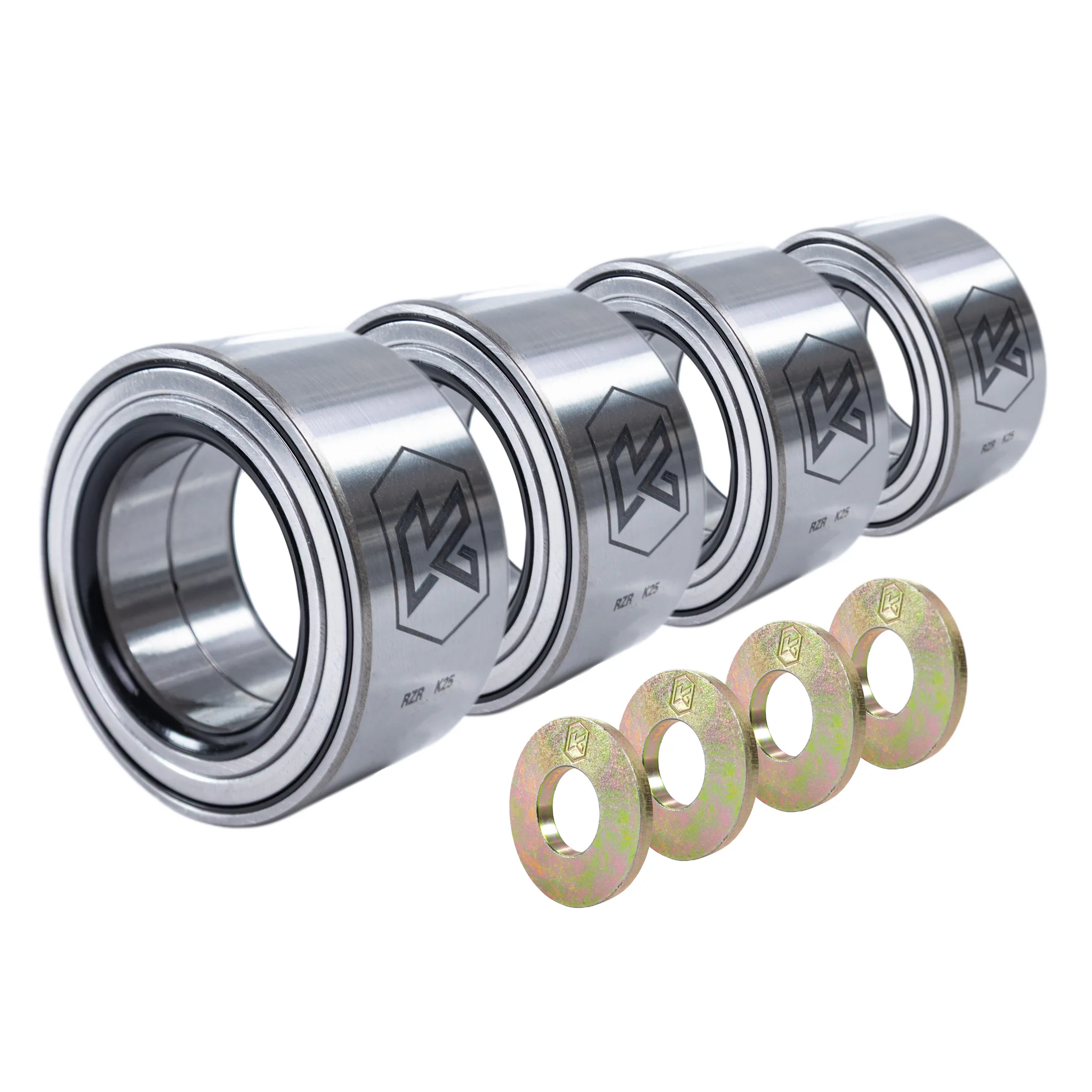 KRYPTONITE LIFETIME WARRANTY WHEEL BEARING & WASHER PACKAGE FOR 2014-2024 POLARIS RZR XP