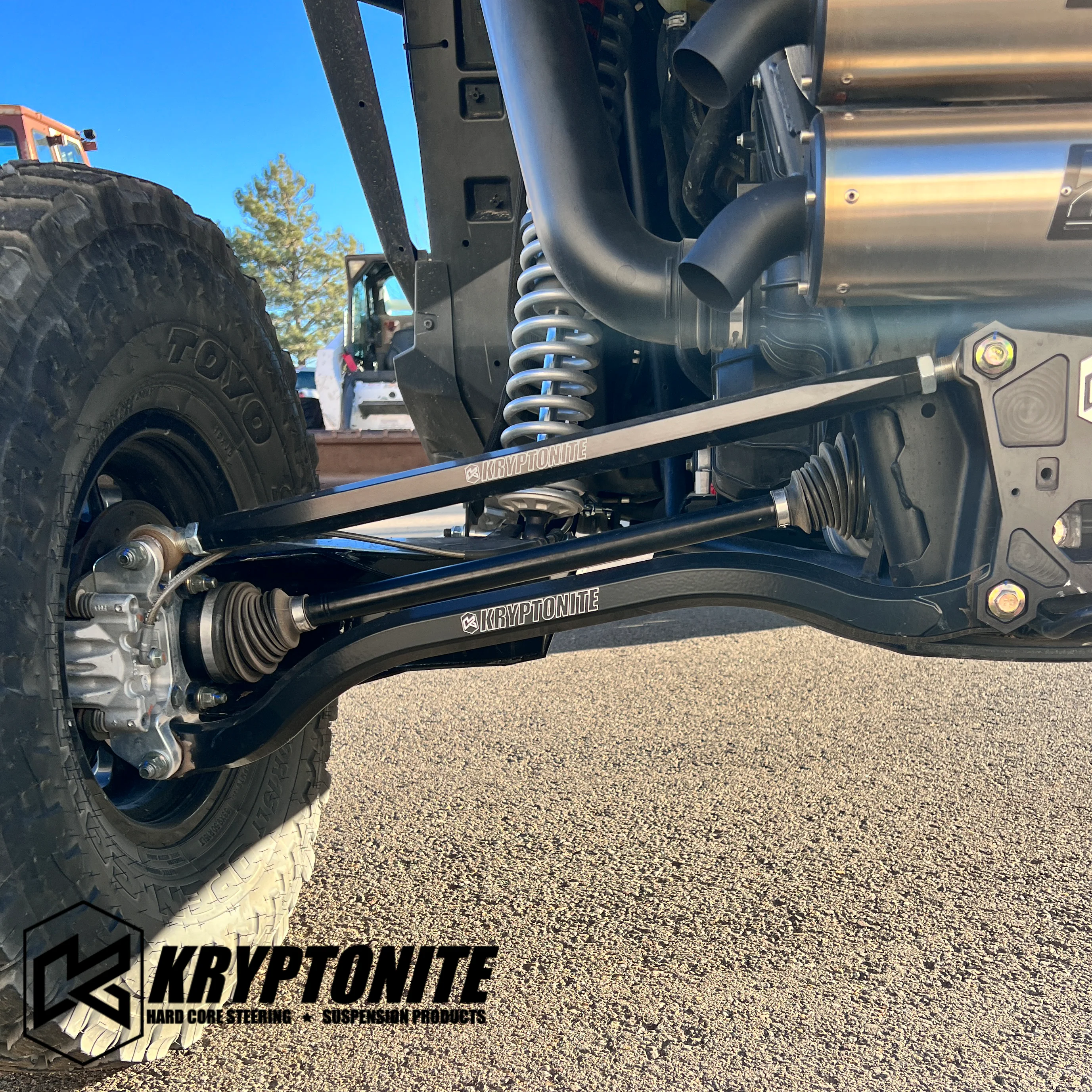 KRYPTONITE POLARIS TURBO S HIGH CLEARANCE RADIUS ROD SET - Image 4