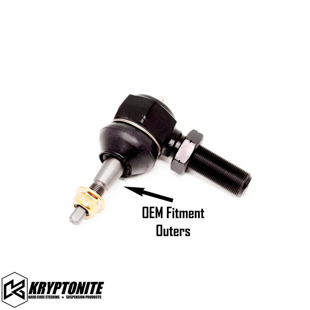 KRYPTONITE SS CENTER LINK AND TIE ROD PACKAGE FOR 2011–2026 CHEVY/GMC 2500HD/3500HD - Image 4